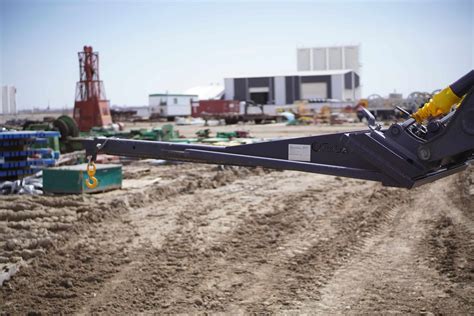 skid steer jib boom crain|skid steer with telescopic boom.